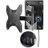 Mount-It! Lockable RV TV Wall Mount for 23-43 Inch TVs, Quick-Release Full Motion Bracket for Campers, Motorhomes, Trailers & Boats, Secure Swivel Arm, VESA 75x75-200x200, 77 lbs Capacity