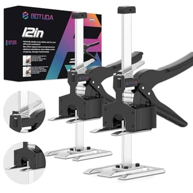 BOTUDA 2026 New Labor Saving Arm Jack Handle (2Pack) 12 in Lifting Jack Tool, Multifunctional Furniture, Cabinets Door Panel and Windows Lifting, Raised by 6.7 inches, Bearing 360LBS