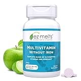 EZ Melts Dissolvable Multivitamin Without Iron, 18 Vitamins & Minerals Including Vitamin A, Biotin, Vitamin B12, Vitamin C, Vitamin D3, Zinc and More, Sugar-Free, 1-Month Supply