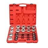28pcs Press and Pull Sleeve Kit Bushes Bushing Bearings Seals Removal Installation Tool Bushes Bearings Seals Removal Install Tool