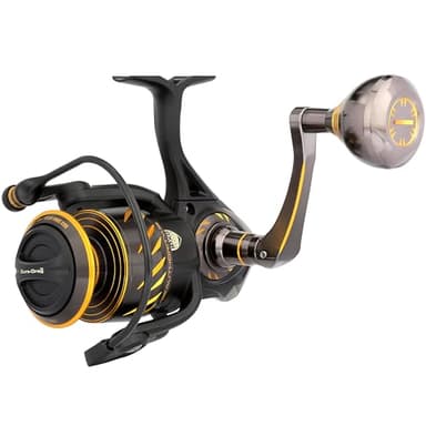 Penn Authority Spinning - 5500 Spin Reel Box, One Size, Black/Gold