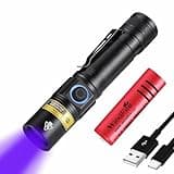 Rechargeable Blood Tracking Light for Hunting, 5000 Lumens LED Flashlight for Blood Trails, Night Hunting Gear, Blood Finder Flashlight, Perfect for Hunters (Blood Detection Light)