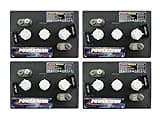 4 Pack | Powertron 6 Volt 210Ah Deep Cycle Golf Cart, Solar, Marine, RV, & Industrial Use GC2 Battery - Replaces T-105 | T105 ~ T-605 | T605