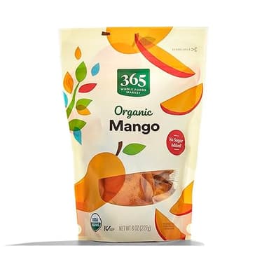365 by Whole Foods Market, Organic Dried Mango, 8 Ounce