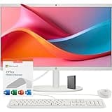 HP 22" All-in-One Desktop PC • The New Version and Look • 12 Month Microsoft Office • 40GB RAM • 1TB Storage (512GB SSD and 512GB External) • FHD Display • Intel Celeron Processor • Windows 11 Home