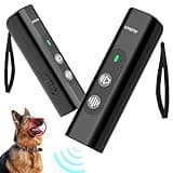 Abdtech Anti Barking Device for Dogs - Dog Bark Deterrent Devices for Stopping Bad Dog Behavior - Ultrasonic Dog Bark Deterrent, Refuse to Shout and Slap - Best Anti Barking Device Rechargeable