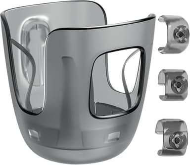 Stroller Cup Holder Fits for UPPAbaby Vista/Vista V2/Vista V3/Cruz/Cruz V2/Minu/Minu V2/Minu Duo, Securely Hold The Cup, Quick Attachment, Folds with Stroller, Drinking On The Go, 1Pack