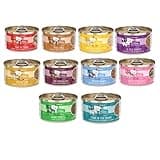 Weruva Grain Free Cats in The Kitchen Canned Cat Food 10 Flavor Variety Bundle, 3.2 Ounces Each (10 CANS Total)