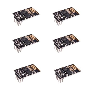 hiBCTR 10-Pack ESP8266 ESP-01 Serial WiFi Transceiver Module
