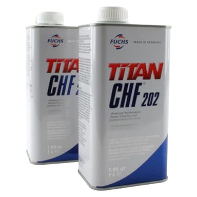 Alpaca 2 Liter TITAN CHF 202 Hydraulic Fluid 2 x 1L