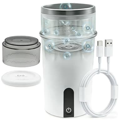 Portable Ozone Hydrogen Water Dispenser – O3 Generator Mouthwash Cup, Automatic Multi-functional Purified Mouthwash Cup for ozone water Oral Care, Rechargeable Ozone Water Purification Cup Ozone Water