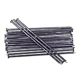 Metal Landscape Edging Anchoring Spikes, 50PCS 10 Inch Landscape Paver Edging Anchoring Spikes for Artificial Turf, Weed Barrier, Tent Spikes, Camping (50)