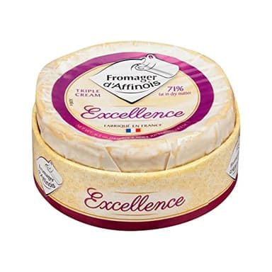 Excellence Imported French Brie, Triple Creme, 6.5 oz