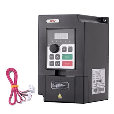 QNK 2.2KW 220V 3HP 11A AC VFD Converter Single to 3 Phase Inverter Variable Frequency Drive CNC Spindle Motor Speed Controller