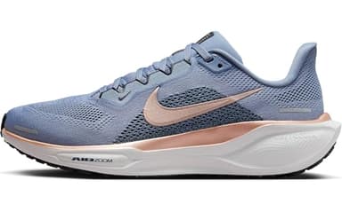 Nike Pegasus 41 Women's Road Running Shoes (FD2723-403, Ashen Slate/Armory Navy/B) Size 8.5