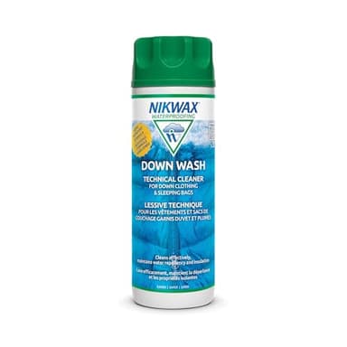 Nikwax Down Wash, 300ml, Detergent for down jackets and sleeping bags, outdoor apparel, clean, care, protect