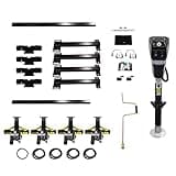 Lippert Ground Control TT 5-Point Automatic RV Travel Trailer Leveling System with Touchpad Controller, 10,000-lb. GVWR - 672136