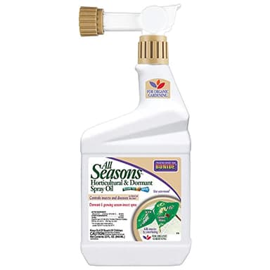 Bonide All Seasons Horticultural & Dormant Spray Oil, 32 oz Ready-to-Spray, Disease Prevention and Insect Killer for Organic Gardening
