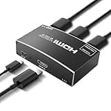 HDMI Splitter 1 in 3 Out, NEWCARE 4K 1x3 HDMI Splitter Supports 4K@30HZ 2K 1080P UHD HDR 3D for Xbox Roku HDTV PS5/4, HDMI Video Splitter Does Not Support Expansion Without Hdmi Cable