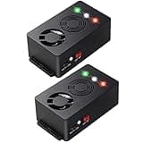 Angveirt Rodent Electronic Repellent Battery Operated Ultra Sonic Rat Repeller Mouse Repelling Reducer for Car Engines Pest Mice Squirrel Deterrent for House Indoor Home 2 Pack