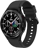 SAMSUNG Galaxy Watch 4 Classic 46mm Smartwatch with ECG Monitor Tracker for Health, Fitness, Running, Sleep Cycles, GPS Fall Detection & Bluetooth, US Version, Black
