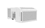 GE Profile ClearView Window Air Conditioner 8,300 BTU, WiFi Enabled, Ultra Quiet for Medium Rooms, Full Window View with Easy Installation, 8K Window AC Unit, White (Renewed)