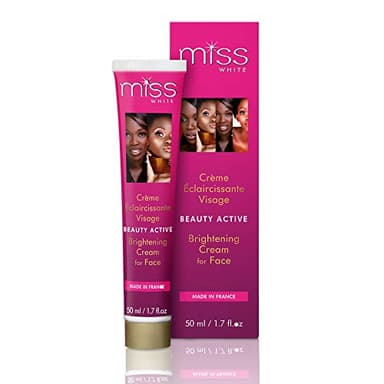 FAIR & WHITE Miss White, Skin Brightening Cream for Face - 1.7 fl oz / 50 ml – Beauty Active Cream for Age Spots, Wrinkles & Brown Spots