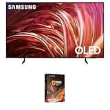 Samsung QN65S85DAEXZA 65 Inch OLED 4K Smart TV with Q-Symphony and 2 Year Amber Protection Plan (2024)