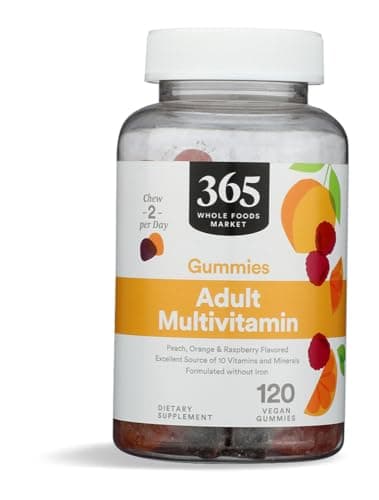 365 by Whole Foods Market Adult Multivitamin Gummy, 120 CT