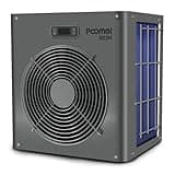 POOMEL Pool Heater for Above Ground Pools, Mini Swimming Pool Heat Pump Pool Water Warmer, 3.5 kW Electric Pool Water Heater Fits 8/11/15 Foot Pools, Up to 2000 Gallons, 12000 BTU, 110V 60Hz, PL-003H