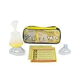LifeVac Yellow Travel Kit - Portable Suction Rescue Device, First Aid Kit for Kids and Adults, Portable Airway Suction Device for Children and Adults