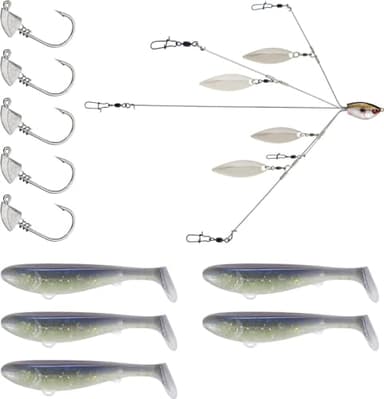 Yum Lures Scottsboro Swimbait 3.5'' Kit Sexy Shad 3.5''