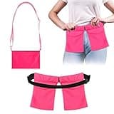 Tummy Tuck Post Surgery Supplies, Adjustable Mastectomy Drain Holder Drain Holder After Tummy Tuck Mastectomy Drainage Pouch with Shower Bag Breast Reduction Mastectomy Recovery Must Haves(Rose Red)