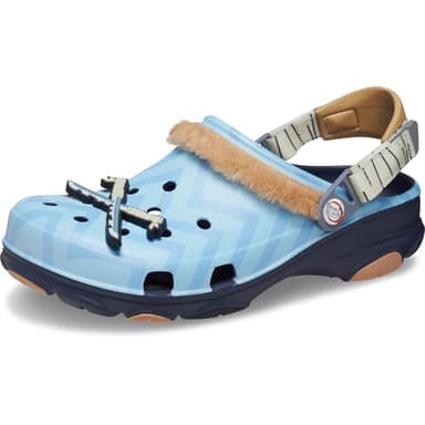 Crocs Unisex-Adult Classic Demon Slayer All Terrain Adjustable Clogs, Inosuke, 15 Women/13 Men
