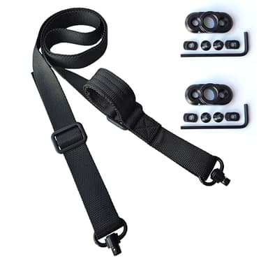 ZJQY Two Point Traditional QD Sling with Sling Swivel and Quick Adjust Loop