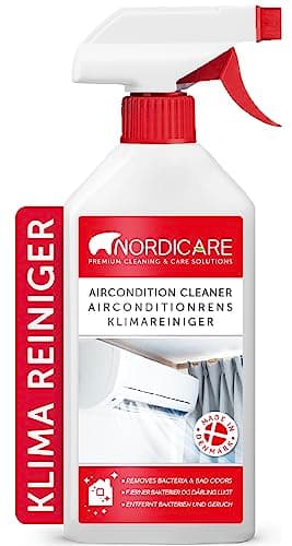 Nordicare Air Conditioner Cleaner Spray – Professional Cleaning for Ducts, Filters & Vents – Odor Neutralizer for Home & Car AC Systems – 17.6oz ml Spray Bottle