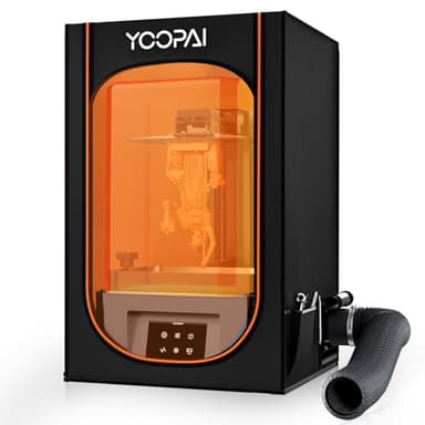 Multifunctional Resin 3D Printer Enclosure with Ventilation Filter, High Quality 3D Printer Vented Enclosure Tent Cover Eliminate Odors Compatible with Anycubic Elegoo Series LCD Resin UV 3D Printer
