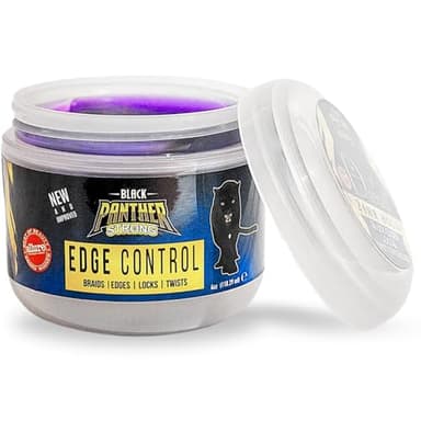 Edge Control Flexible Strong Hold For Natural and Relaxed Hair, Excellent Braiding Gel - Natural Instant 4C Edge Control.