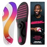 MOVE Game Day Pro- Ultimate Performance Sports Insoles for Basketball, Volleyball, Football, Tennis, Athletics, Baseball, Running, and Active Lifestyle. Extra Shock Absorption (M 9-9.5/WM 10.5-11)