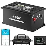 XZNY 48V Lithium Battery Golf Cart, 48 Volt Lithium Battery for Golf Cart with Exclusive Fire Arrestor, Vibration-Resistant Structure, 10 Years Lifespan 48V LiFePO4 Battery