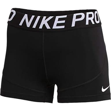 Nike Womens Pro 3 Inch Compression Shorts (Black, Small)