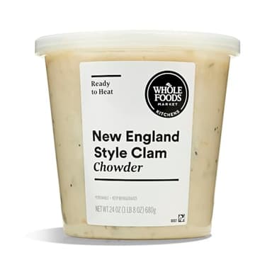 Whole Foods Market Kitchens New England Clam Chowder, 24 OZ