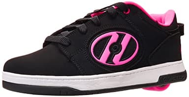 Heelys Voyager Youth Girls Athletic Skate Shoe | Big Kid Black/Pink
