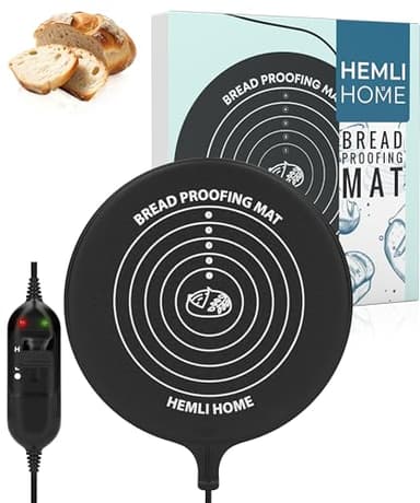 Bread Proofing Mat, Sourdough Bread Warming Mat for Proofing Dough, 3 Heat Settings