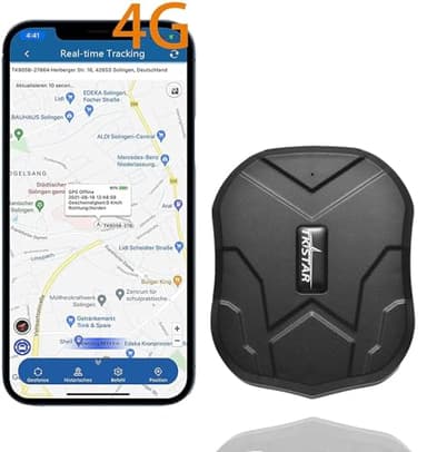 TKSTAR 4G GPS Tracker for Vehicles Hidden Magnetic Car GPS Tracker Locator Real-time Vehicle Tracking Devices with Electric Fence and Anti-Theft Alarm for Car/Motorcycle/Trucks/Fleet/Boat (4G TK905)