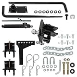 labwork 1200lb RV Weight Distribution Hitch with Adjustable Sway Control with 2-5/16 Inch Ball Sway Control