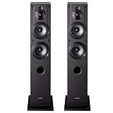 Sony SS-CS3 3-Way 4-Driver Floor-Standing Speaker - Pair (Black)