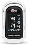 Masimo MightySat Fingertip Pulse Oximeter with Bluetooth, Monitor Blood Oxygen Saturation and Breath per Minute, OLED Screen, Touchpad, Long Battery Life