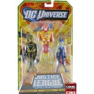 DC Universe Justice League Unlimited Action Figure 3Pack Angle Man, Firestorm Killer Frost