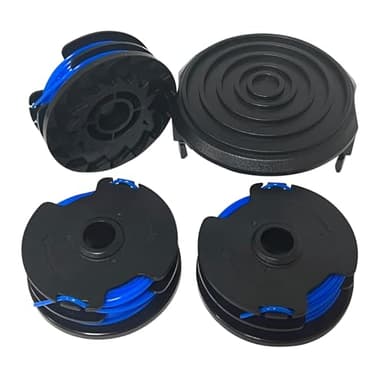 Aporozona Replacement Spool for Bauer 20115E-B 5.5 Amp Weed Eater, Replacement Spools & Spool Cap WA0208 for Worx WG119 WG116 WG117 WG124 WG118 15" Electric String Trimmer & Edger WG100 WG173 WG183